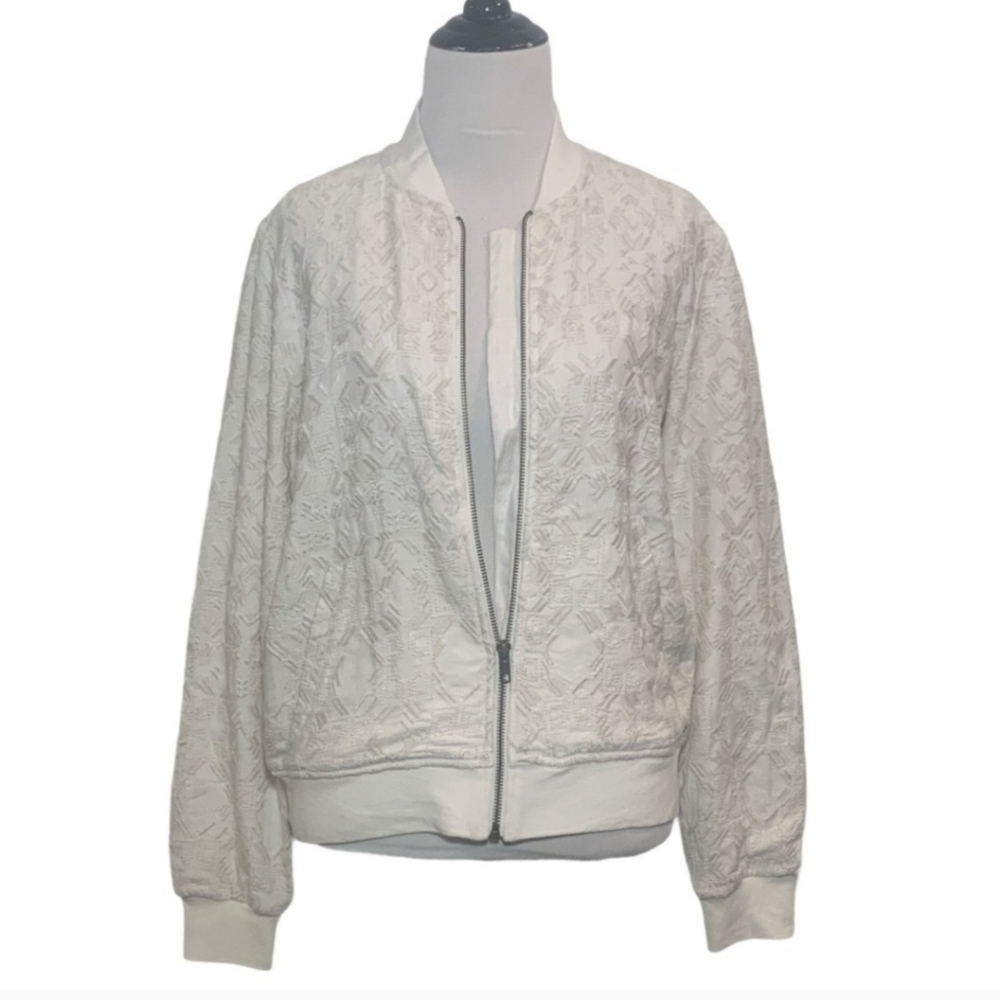 O’NEILL RENN SOUTHWESTERN TONAL EMBROIDERED LONG SLEEVE BOMBER JACKET **NWOT**